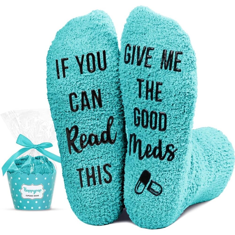 Get Well Soon Gifts - After Surgery Socks For Women Inspirational Gifts Green